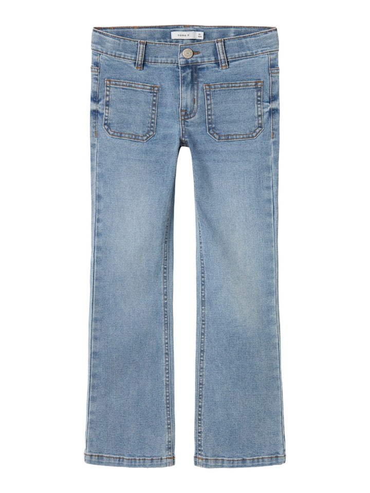 Snygg tjej jeans i boot skinny fit. Ljusblå jeans till flicka från Name it.
NKFPOLLY SKINNY BOOT JEANS 7563-QT K
13237178