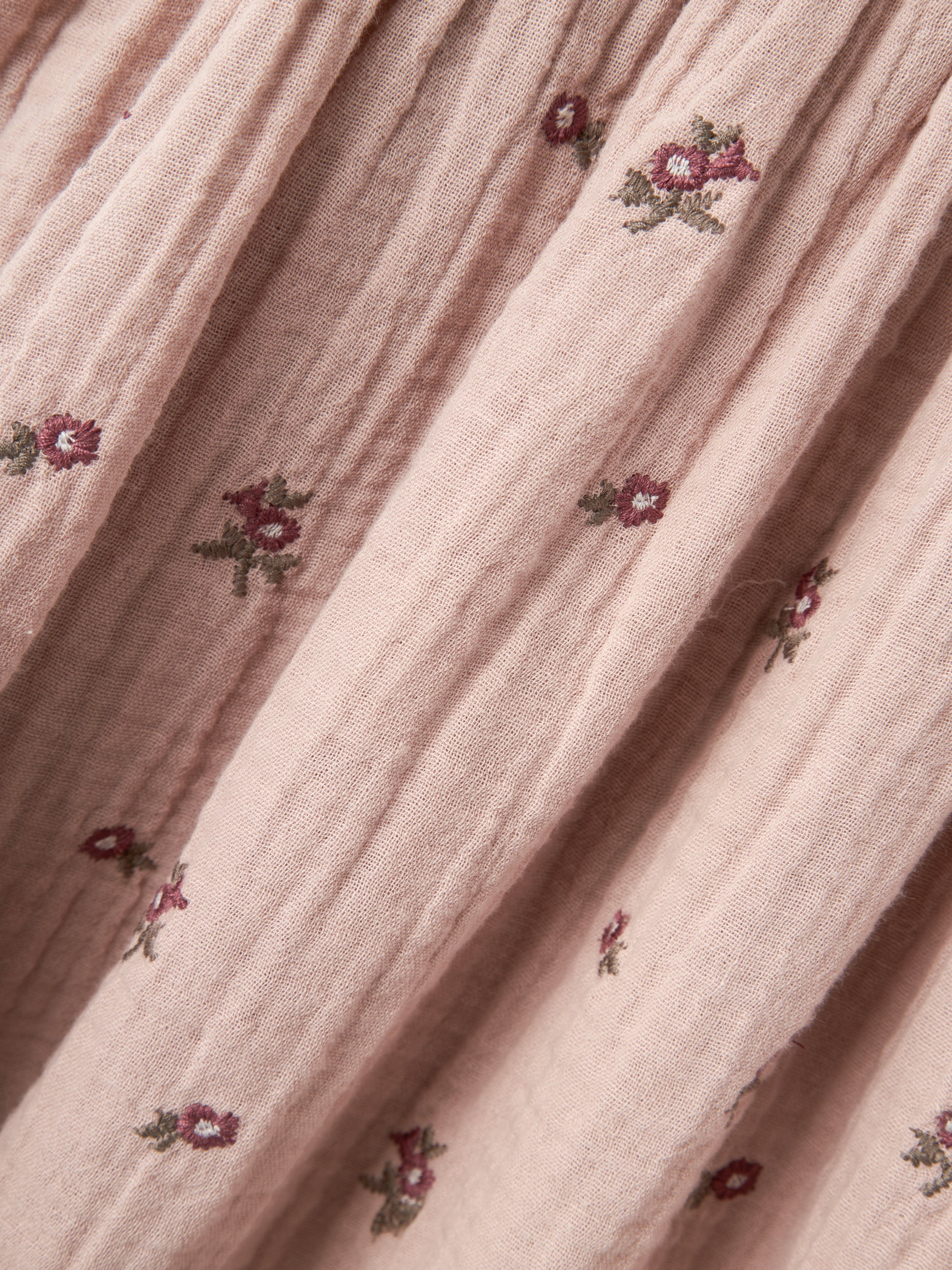 Rosa blommig långärmad klänning i ekologisk bomull till flicka.
NMFTAMINA LS LOOSE DRESS LIL
13238288