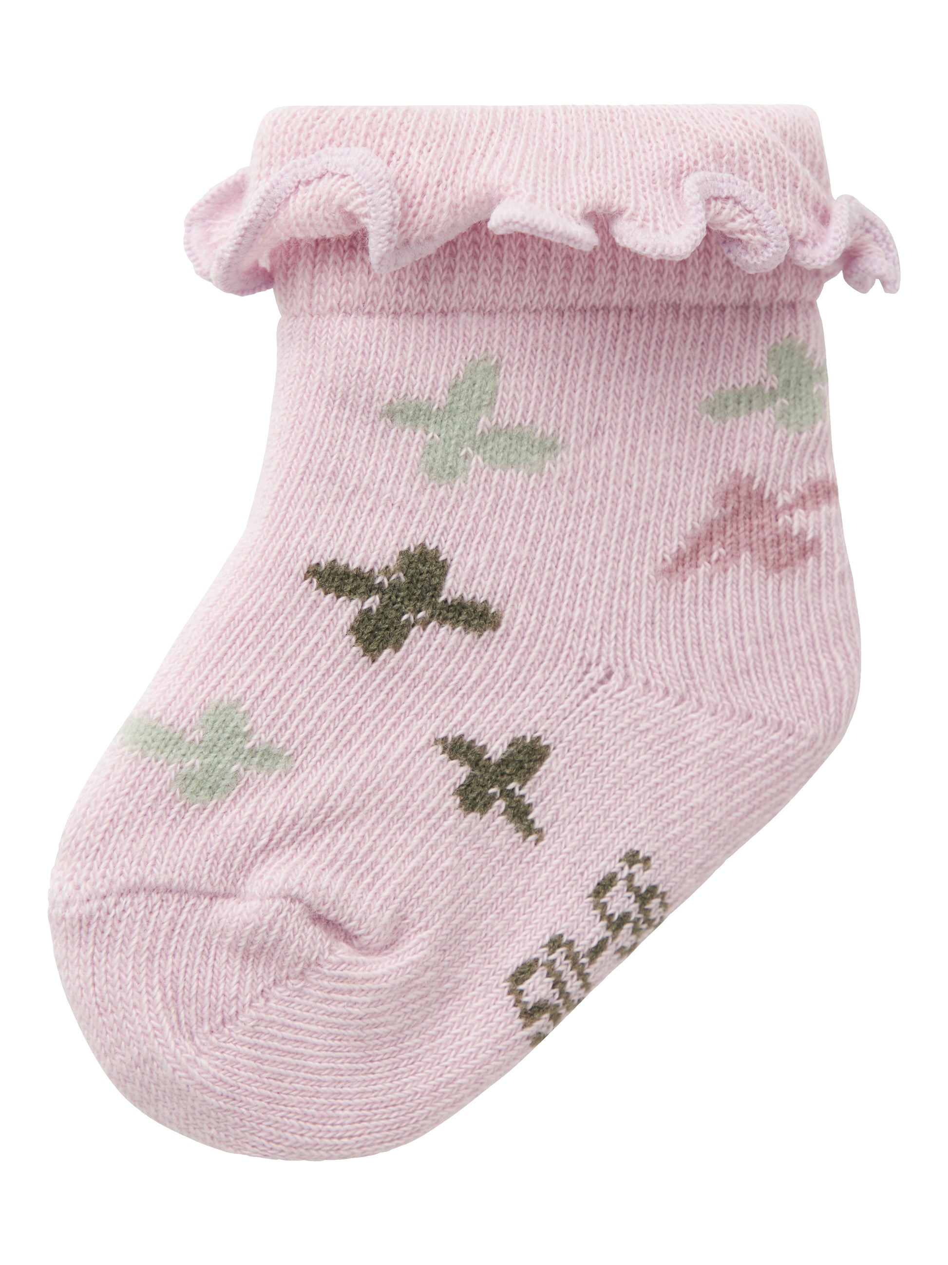 Rosa baby strumpor till bebis flicka. Babystrumpor från Name it. Ekologiska barnkläder.
NBFBITTAL SOCK
13238489