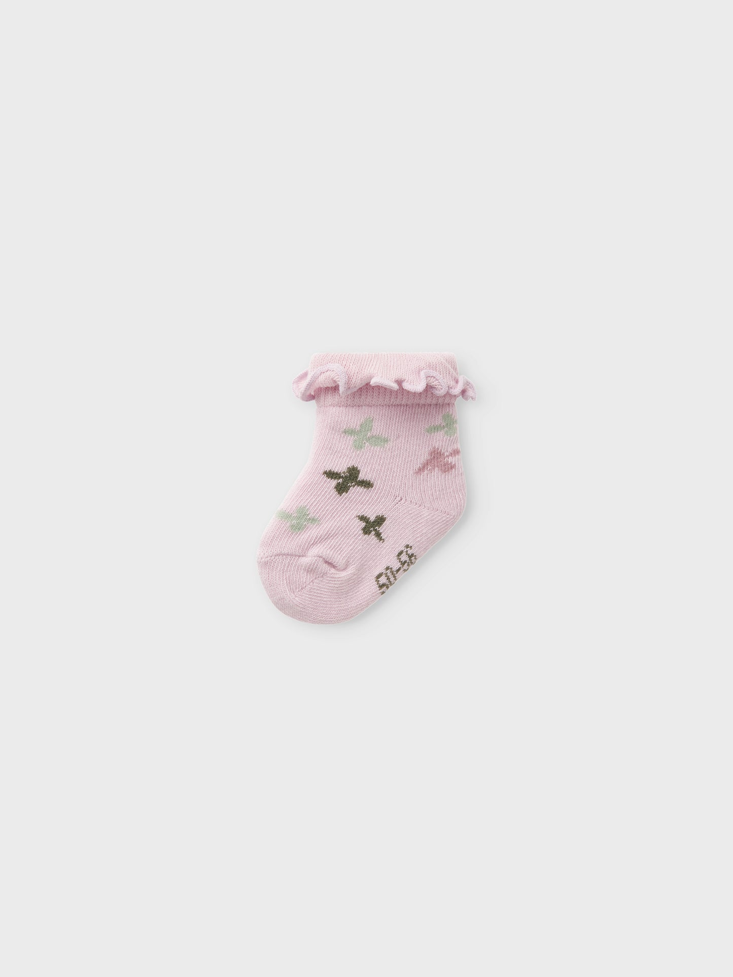 Rosa baby strumpor till bebis flicka. Babystrumpor från Name it. Ekologiska barnkläder.
NBFBITTAL SOCK
13238489
