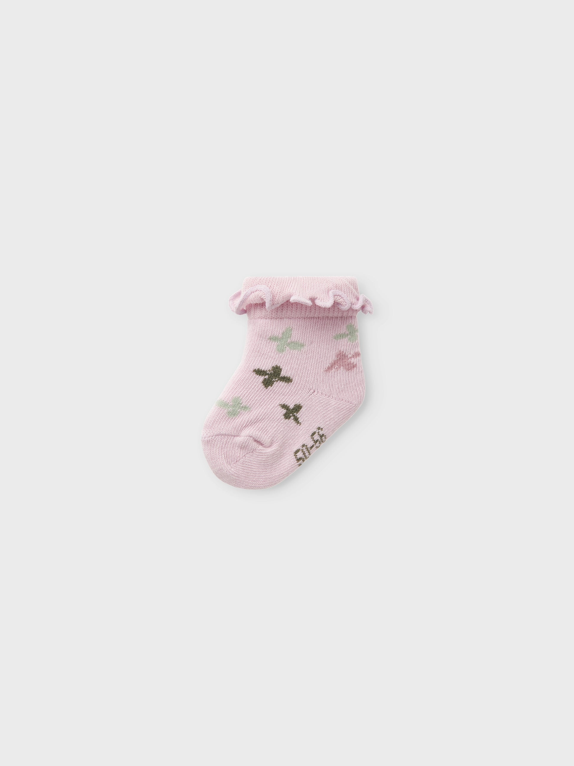Rosa baby strumpor till bebis flicka. Babystrumpor från Name it. Ekologiska barnkläder.
NBFBITTAL SOCK
13238489