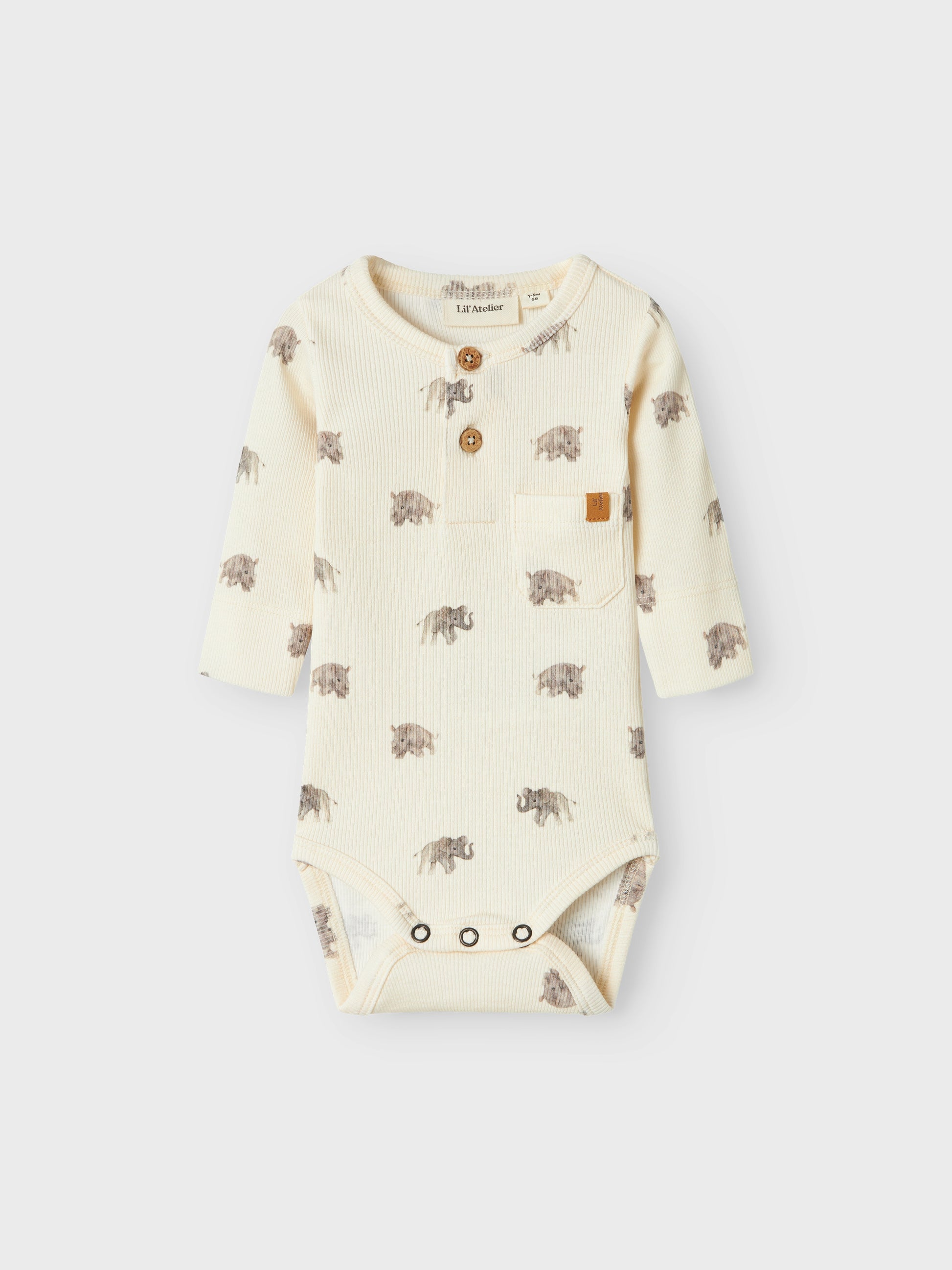 Vit baby body i ekologisk bomull med små söta djur på. Bodysuit till liten bebis pojke.
NBMGAVO EVO LS SLIM BODY LIL
13238627