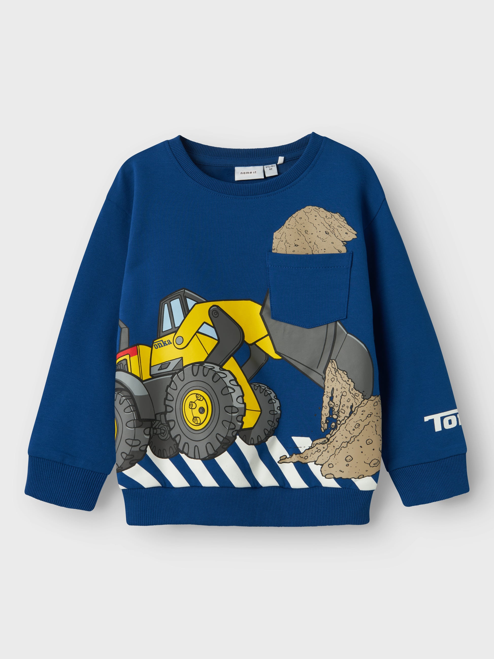 Blå sweat tröja med traktor Tonka till liten kille. Pojke tröja från Name it.
NMMJACINTO TONKA NREG SWEAT UNB CPLG
13238403