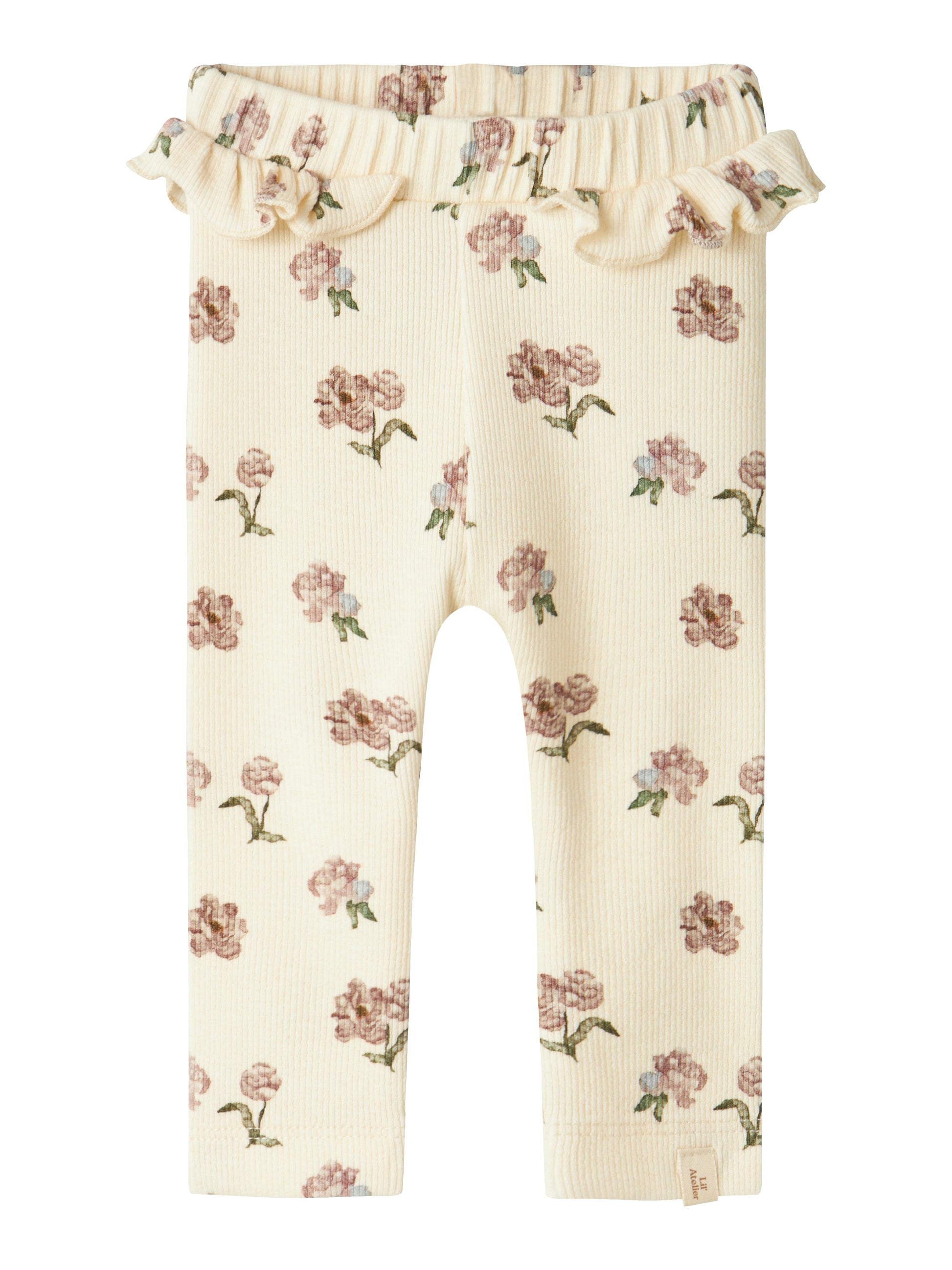 Vit blommig baby leggings till flicka. Blommiga bebis byxor till liten tjej i ekologisk bomull. Lil' Atelier.
NBFGAVO EFI SLIM LEGGING LIL NOOS
13239254