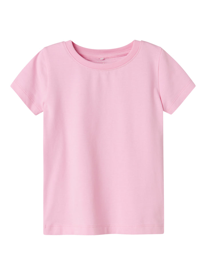 Rosa kortärmad topp till flicka. Tjej t-shirt helvit i ekologisk bomull.
NMFVIBBI SS TOP NOOS
13240375