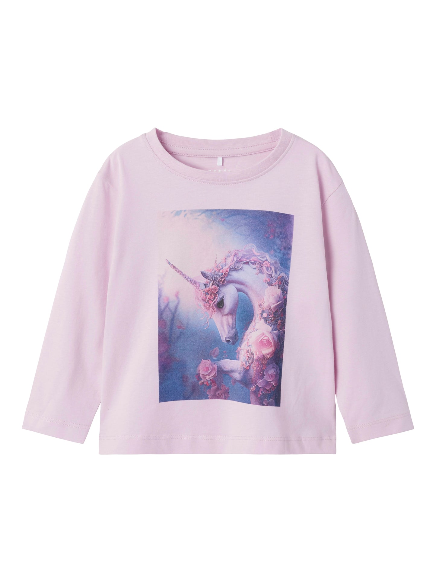 Långärmad rosa t-shirt med enhörning, unicorn. Tröja till flicka, tjej från Name it.NMFVOTEA LS NREG TOP
13238407