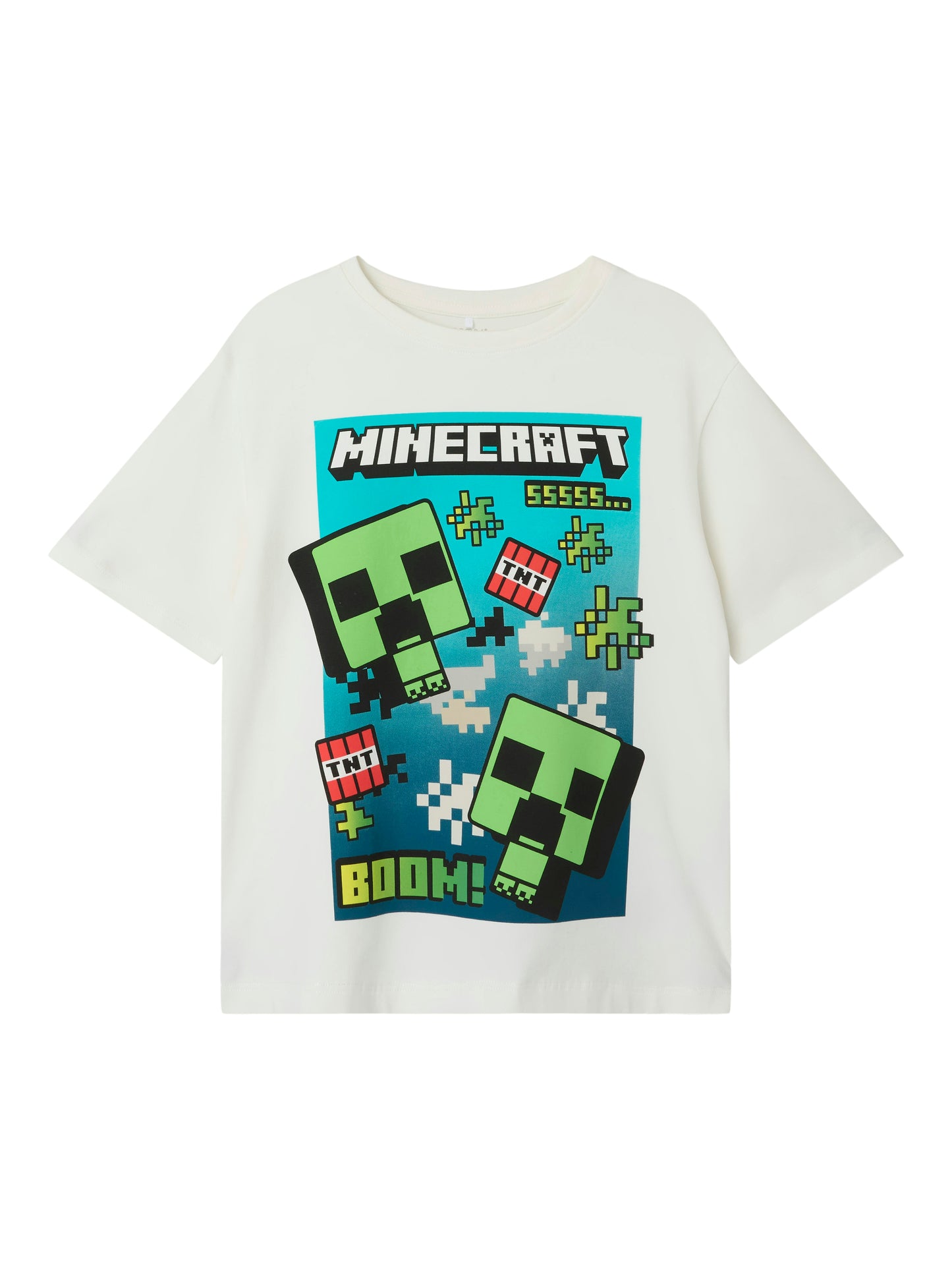 Vit kortärmad t-shirt med Minecraft till pojke. Tröja till kille från Name it.
NKMMUS MINECRAFT NREG SS TOP NOOS BFU
13240871