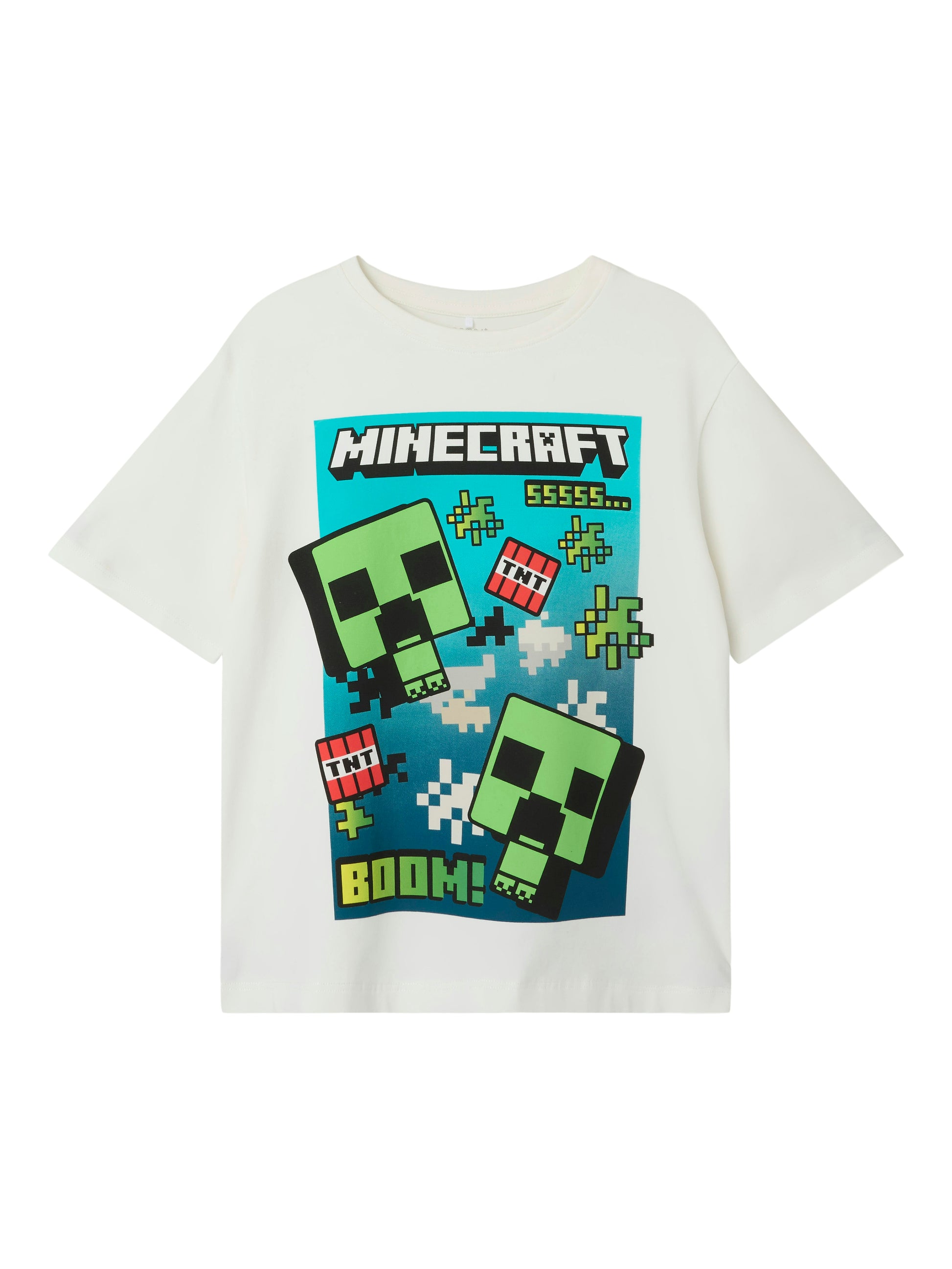 Vit kortärmad t-shirt med Minecraft till pojke. Tröja till kille från Name it.
NKMMUS MINECRAFT NREG SS TOP NOOS BFU
13240871