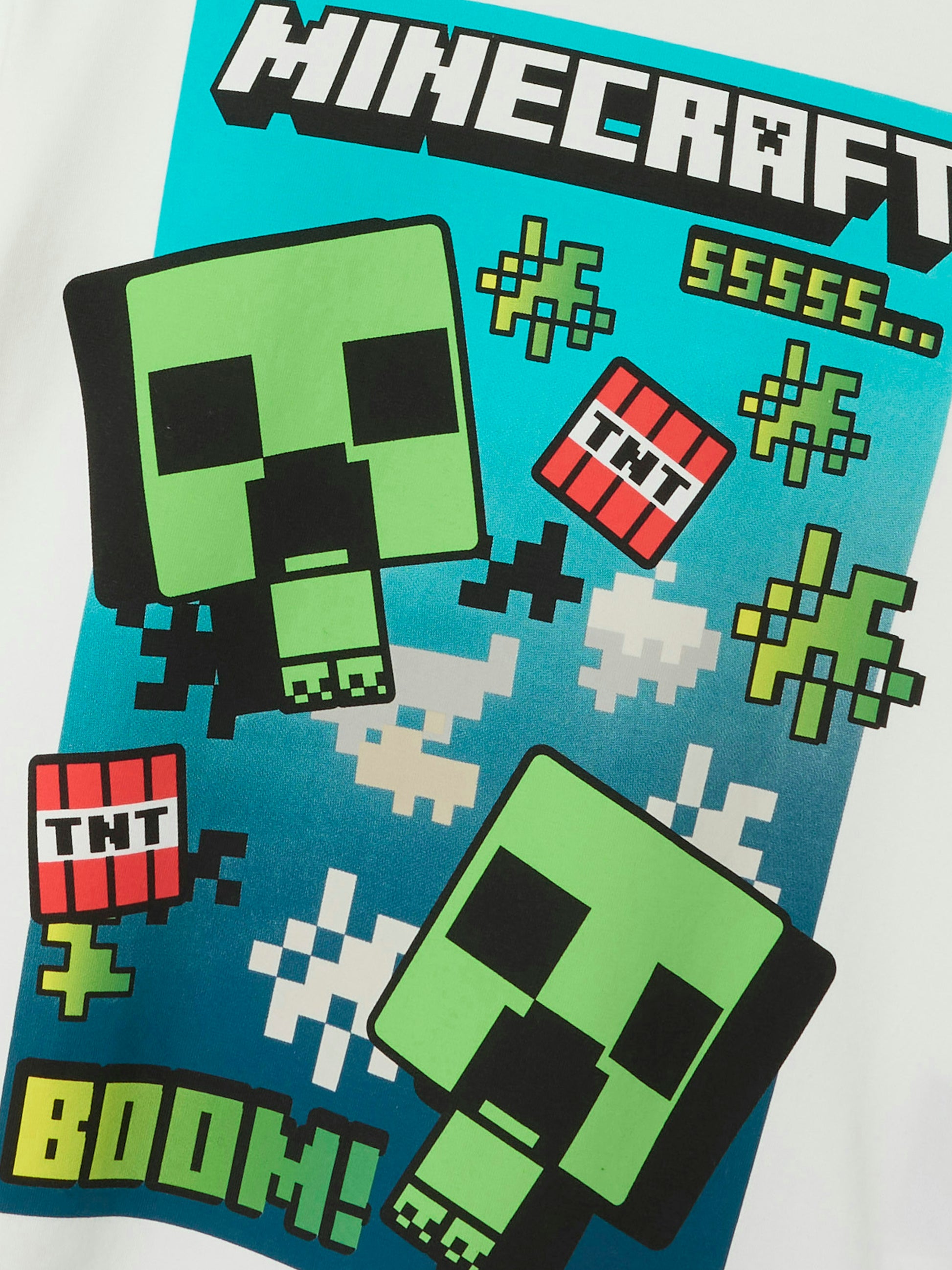 Vit kortärmad t-shirt med Minecraft till pojke. Tröja till kille från Name it.
NKMMUS MINECRAFT NREG SS TOP NOOS BFU
13240871