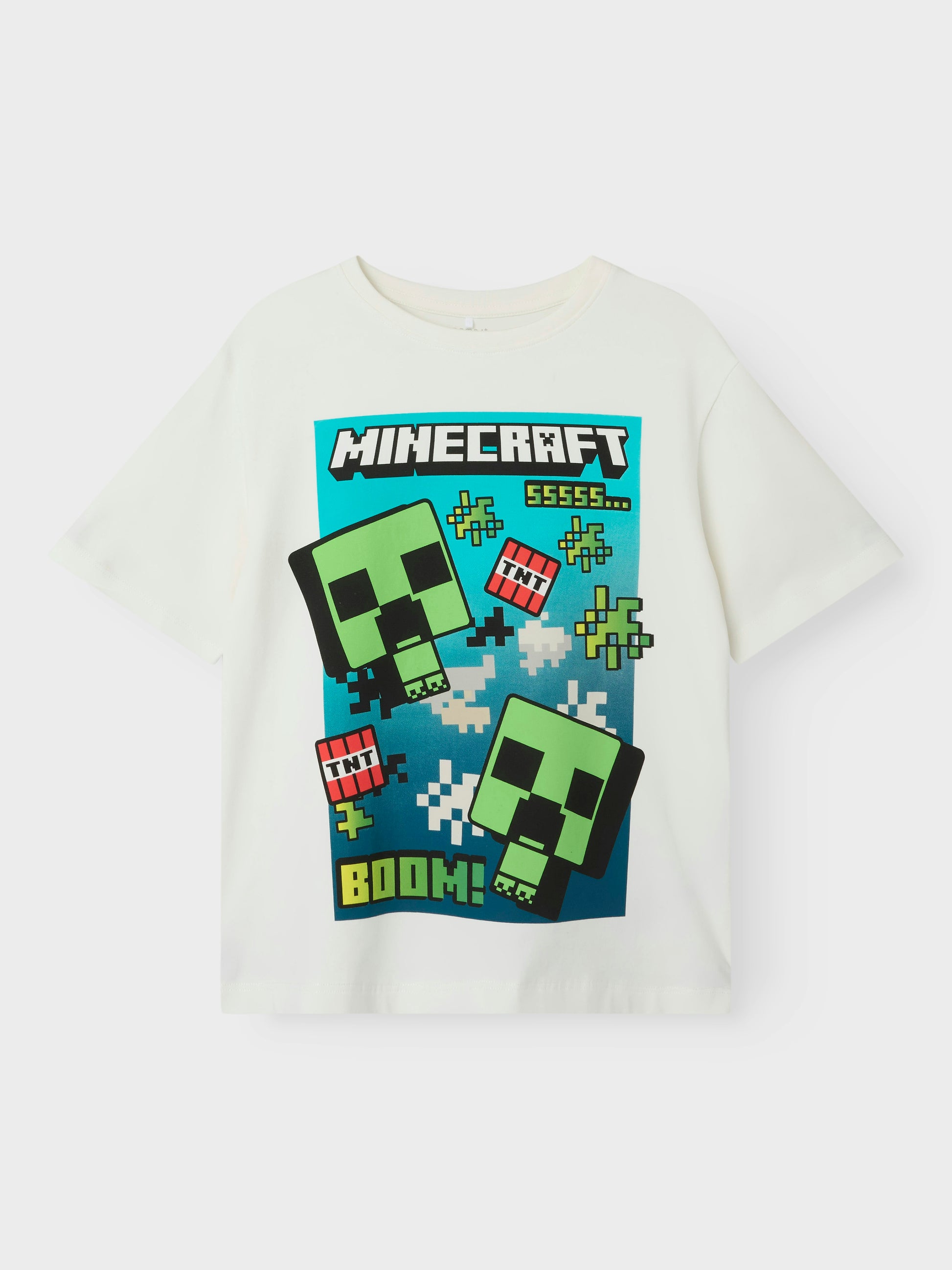 Vit kortärmad t-shirt med Minecraft till pojke. Tröja till kille från Name it.
NKMMUS MINECRAFT NREG SS TOP NOOS BFU
13240871