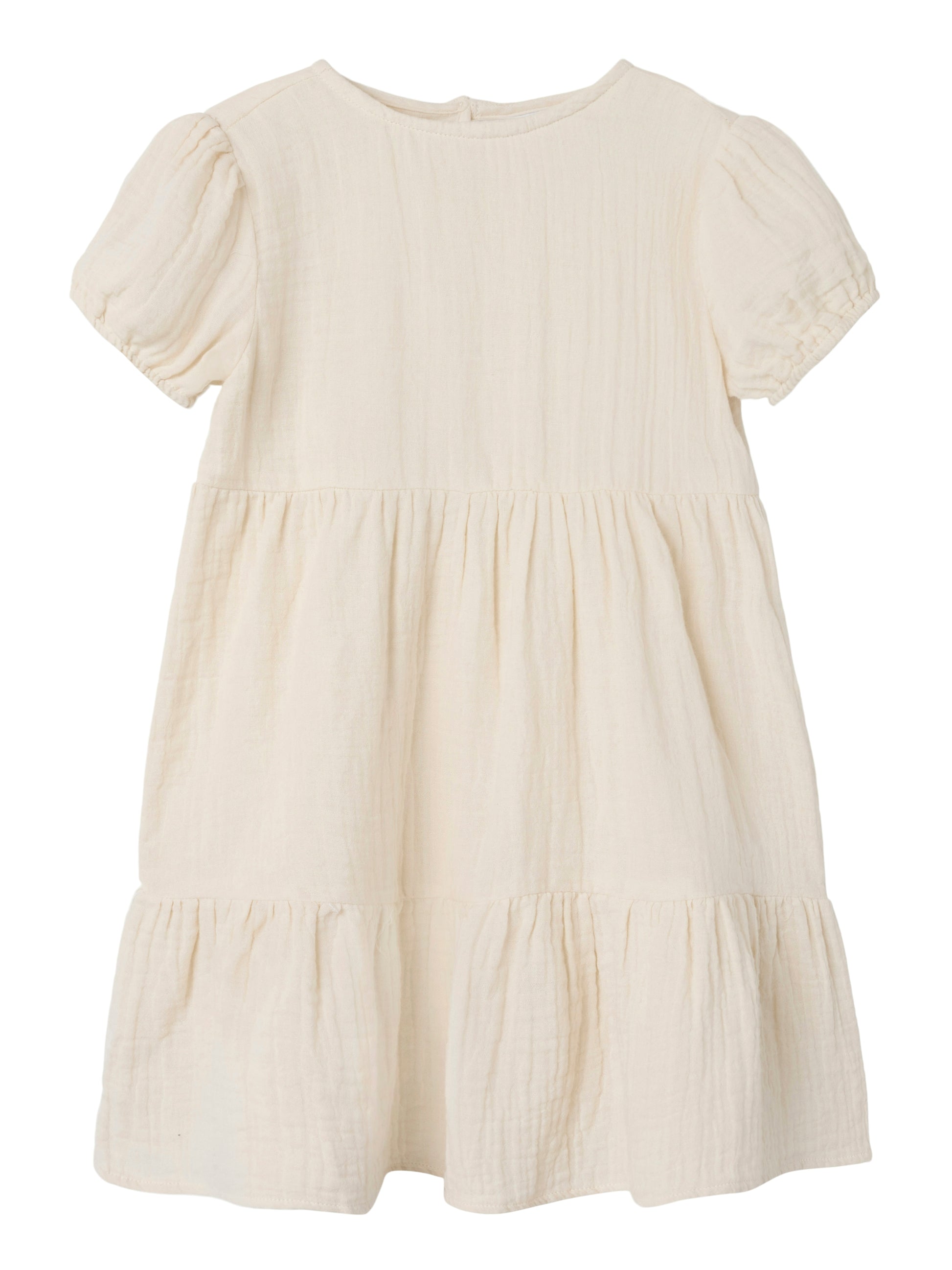 Enfärgad vit, beige barn klänning till flicka i sval och skön muslin. Söt sommar klänning till vardag och fest, midsommar och bröllop.
NMFJASMIN SS DRESS NOOS
13240414