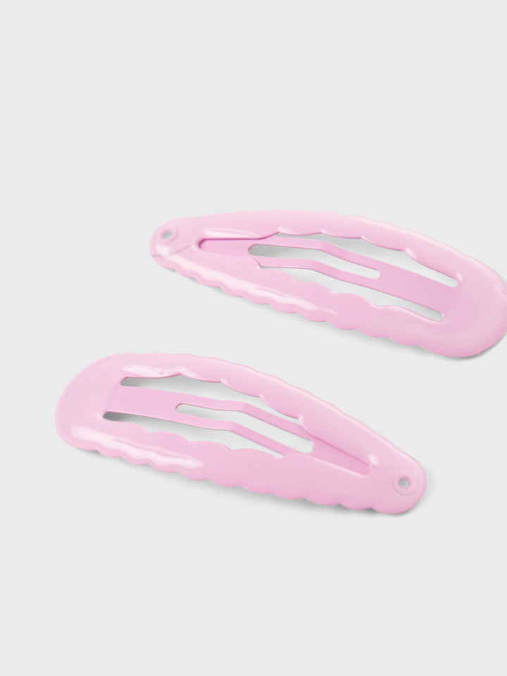 Rosa hårspännen till flicka, tjej. Barn hårspänne en söt enfärgad accessoar till ungdom.
13228604 
NKFKARLA 2P HAIRCLIP