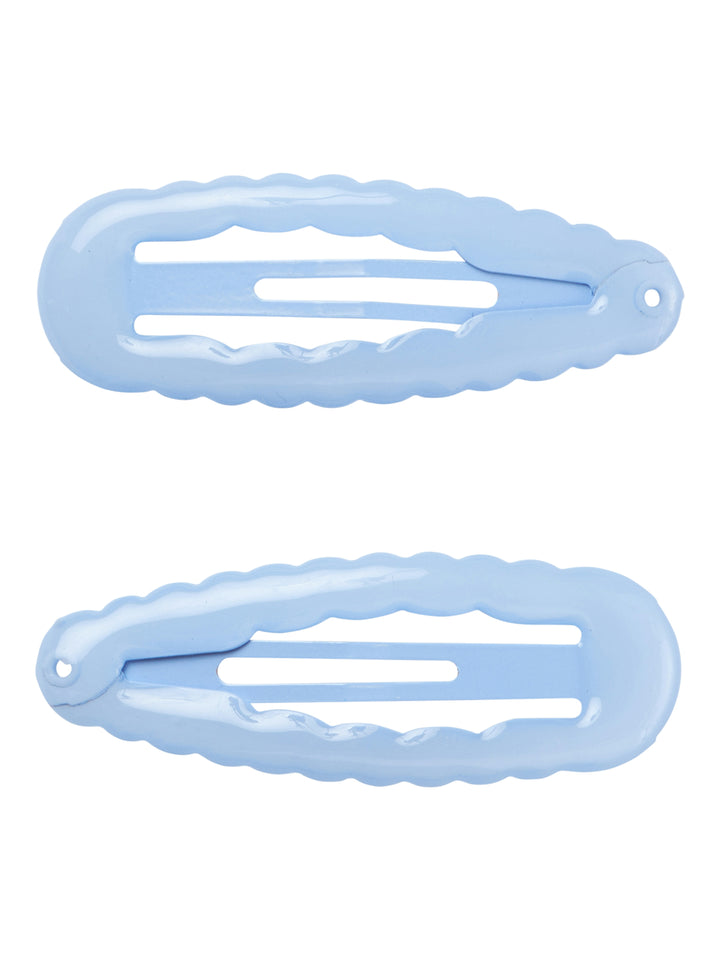 Blå hårspännen till flicka, tjej. Barn hårspänne en söt enfärgad accessoar till ungdom.
13228604 
NKFKARLA 2P HAIRCLIP