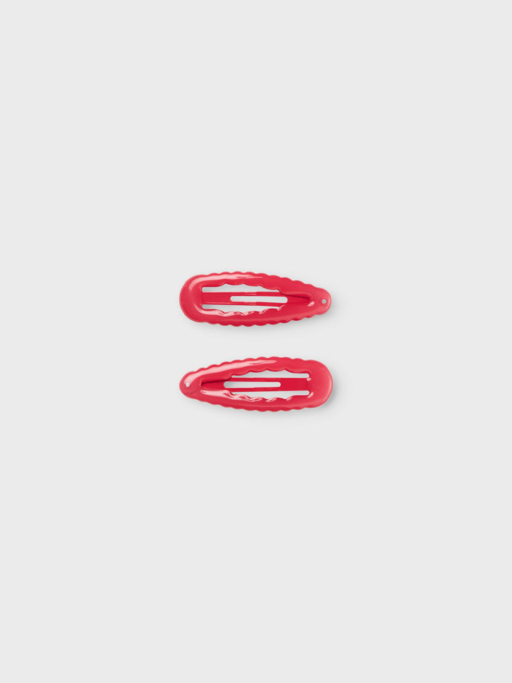 Röda hårspännen till flicka, tjej. Barn hårspänne en söt enfärgad accessoar till ungdom.
13228604 
NKFKARLA 2P HAIRCLIP