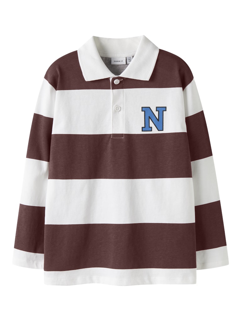 Klassisk långärmad piké tröja till pojke. Randig röd och vit pike tröja med lång är till barn och ungdom kille från Name it.
NKMTIM LS NREG POLO BOX PB
13250953