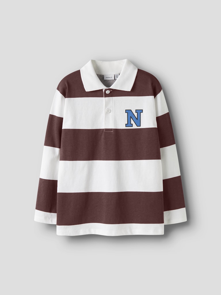 Klassisk långärmad piké tröja till pojke. Randig röd och vit pike tröja med lång är till barn och ungdom kille från Name it.
NKMTIM LS NREG POLO BOX PB
13250953