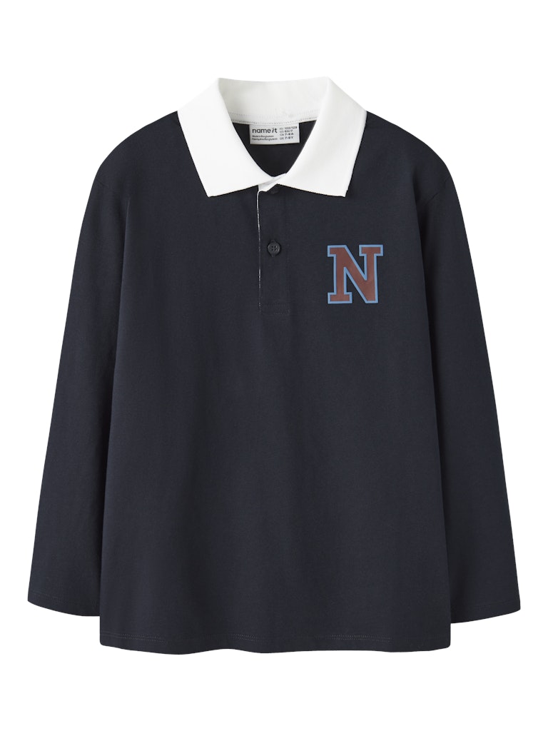 Klassisk långärmad piké tröja till pojke. Blå med vit krage pike tröja med lång är till barn och ungdom kille från Name it.
NKMTIM LS NREG POLO BOX PB
13250953