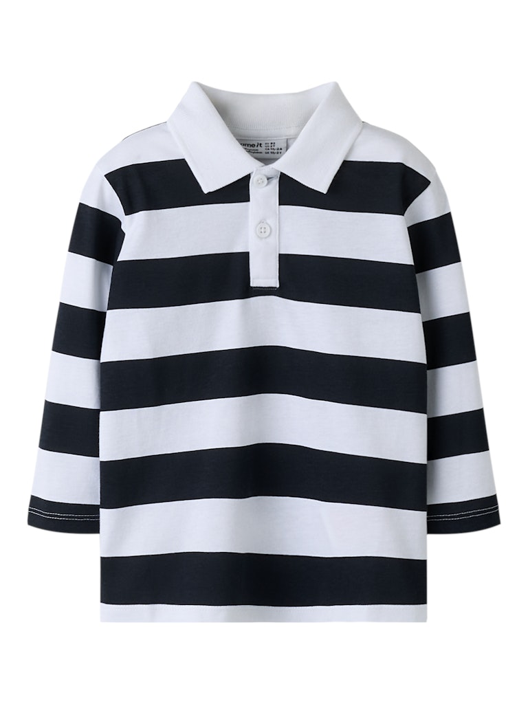 Randig långärmad piké tröja till pojke. Klassisk Pike tröja med vit krage från Name it.
NMMBENNI LS NREG POLO PB
13251002