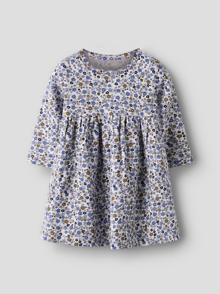 Blommig baby klänning till bebis flicka. Ekologiska barnkläder till nyfödd. 
NBFTULINE LS DRESS
13251715