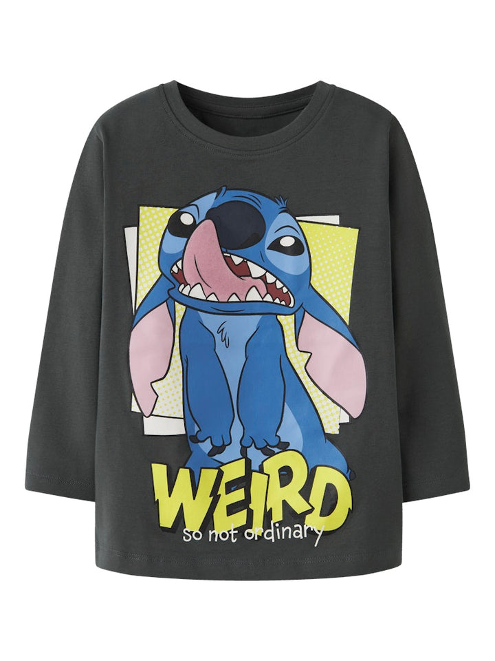 Grå långärmad tröja med den blå figuren Stitch på. Weird t-shirt till pojke från Name it.
NMMDIMITRI STITCH LS NREG TOP WDI
13251988