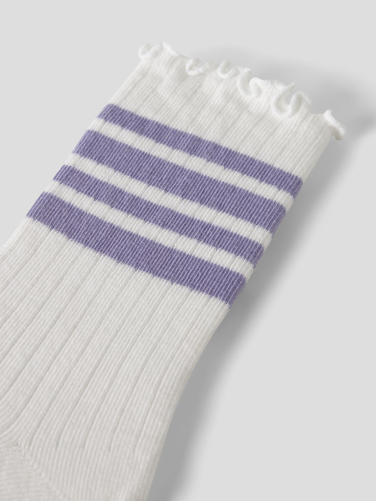 Strumpor Lila Rand