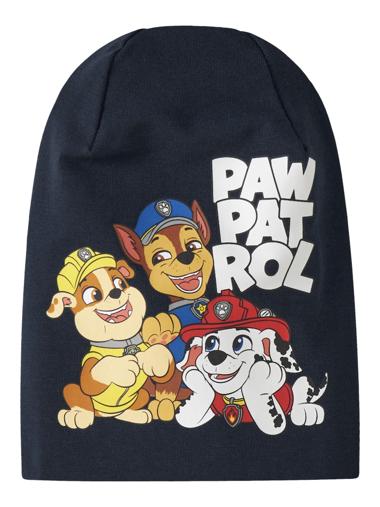 Blå Paw Patrol mössa till pojke. Söt och kul hund mössa till  pojke, tunn vårmössa med hundar från Name it.
NMMJUKS PAW DROPSHAPE HAT CPLG
13252080