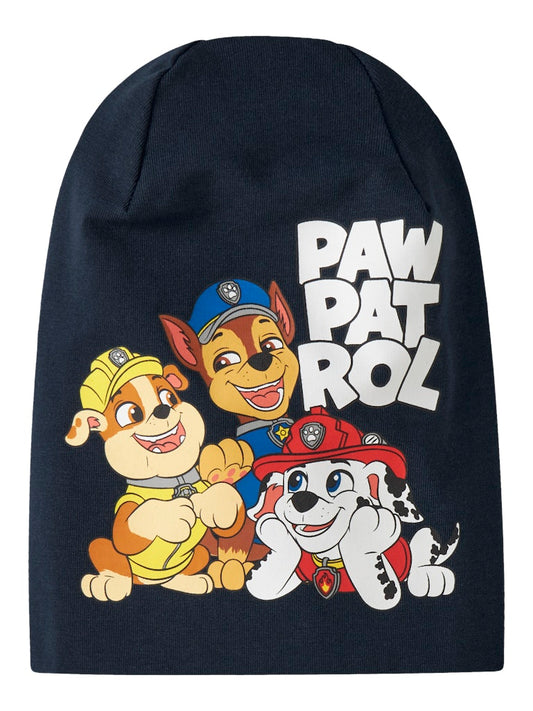 Blå Paw Patrol mössa till pojke. Söt och kul hund mössa till  pojke, tunn vårmössa med hundar från Name it.
NMMJUKS PAW DROPSHAPE HAT CPLG
13252080