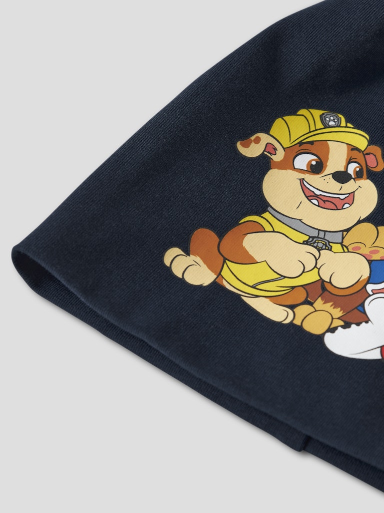 Blå Paw Patrol mössa till pojke. Söt och kul hund mössa till  pojke, tunn vårmössa med hundar från Name it.
NMMJUKS PAW DROPSHAPE HAT CPLG
13252080