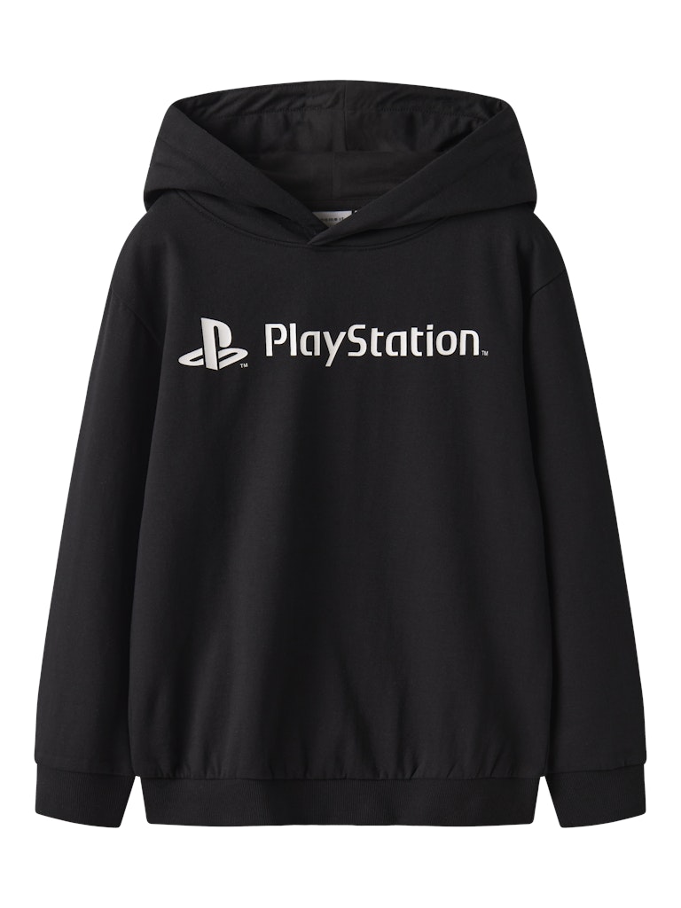 Svart Playstation hoodie till kille. Luv tröja till pojke med backprint färgglatt från Name it. Tv-spel PS tröja.
NKMDARIO PS NREG SWEAT WH BRU BFU
13252207