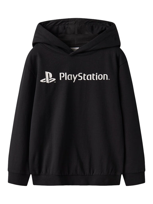 Svart Playstation hoodie till kille. Luv tröja till pojke med backprint färgglatt från Name it. Tv-spel PS tröja.
NKMDARIO PS NREG SWEAT WH BRU BFU
13252207