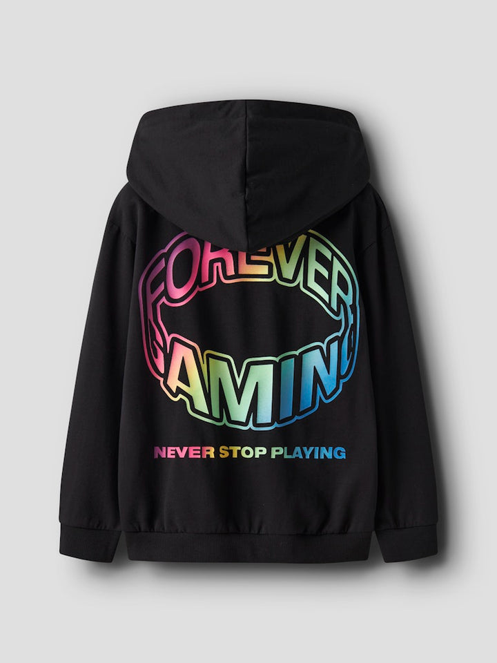 Svart Playstation hoodie till kille. Luv tröja till pojke med backprint färgglatt från Name it. Tv-spel PS tröja.
NKMDARIO PS NREG SWEAT WH BRU BFU
13252207