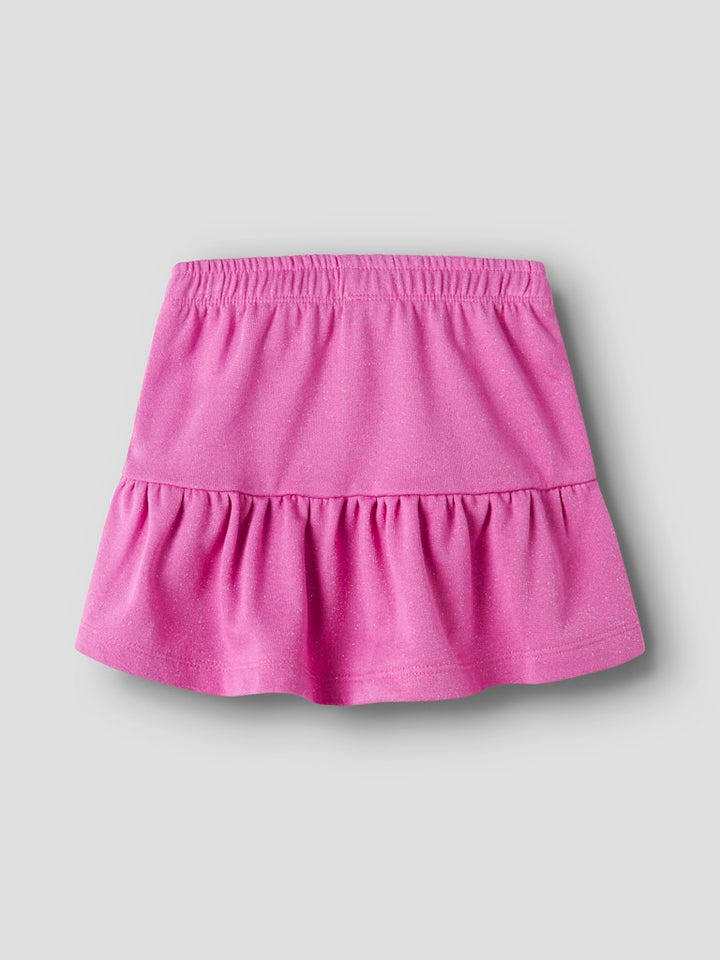 Rosa sweat kjol till flicka. Kul färgglad cerise rosa kort kjol, ekologiska barnkläder från Name it.
NMFDITTER SWEAT SKIRT UNB
13254144