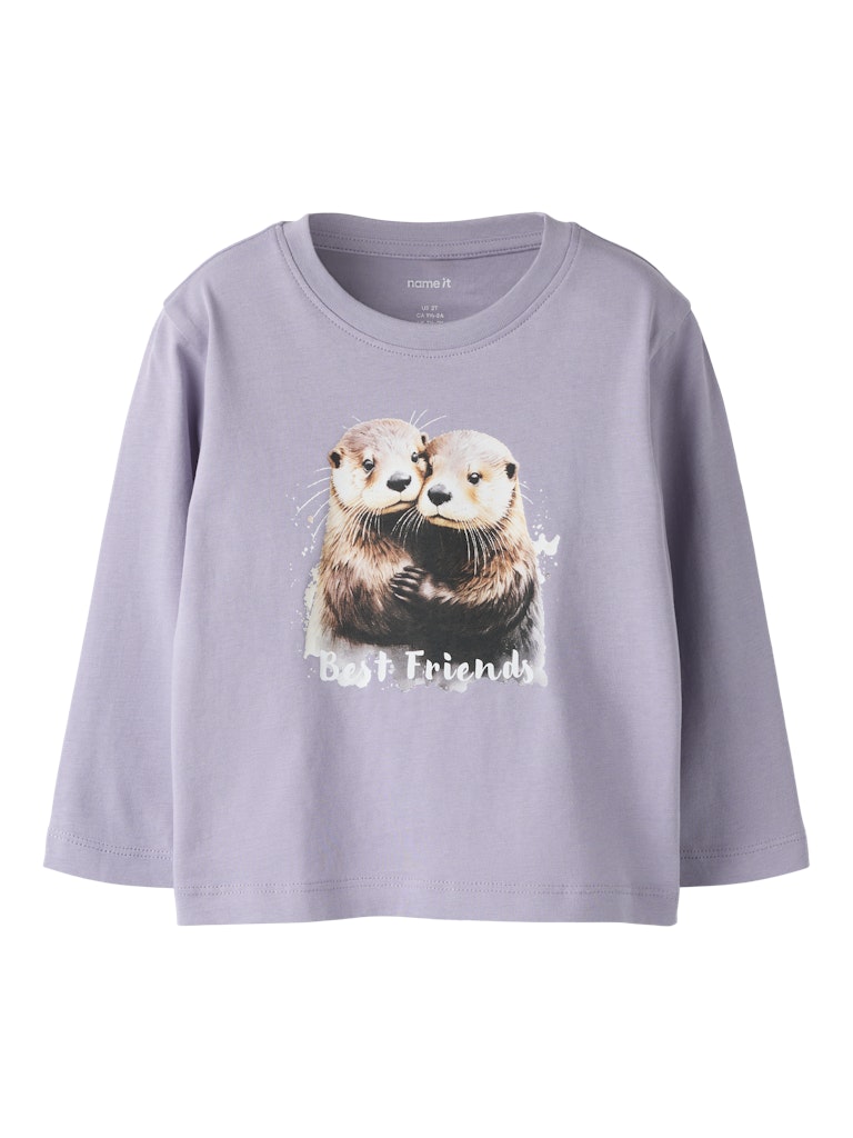 Lila långärmad t-shirt med Best friends kramande djur till flicka. Söt Lila tröja till flicka från Name it.
NMFVOTEA LS NREG TOP
13238407