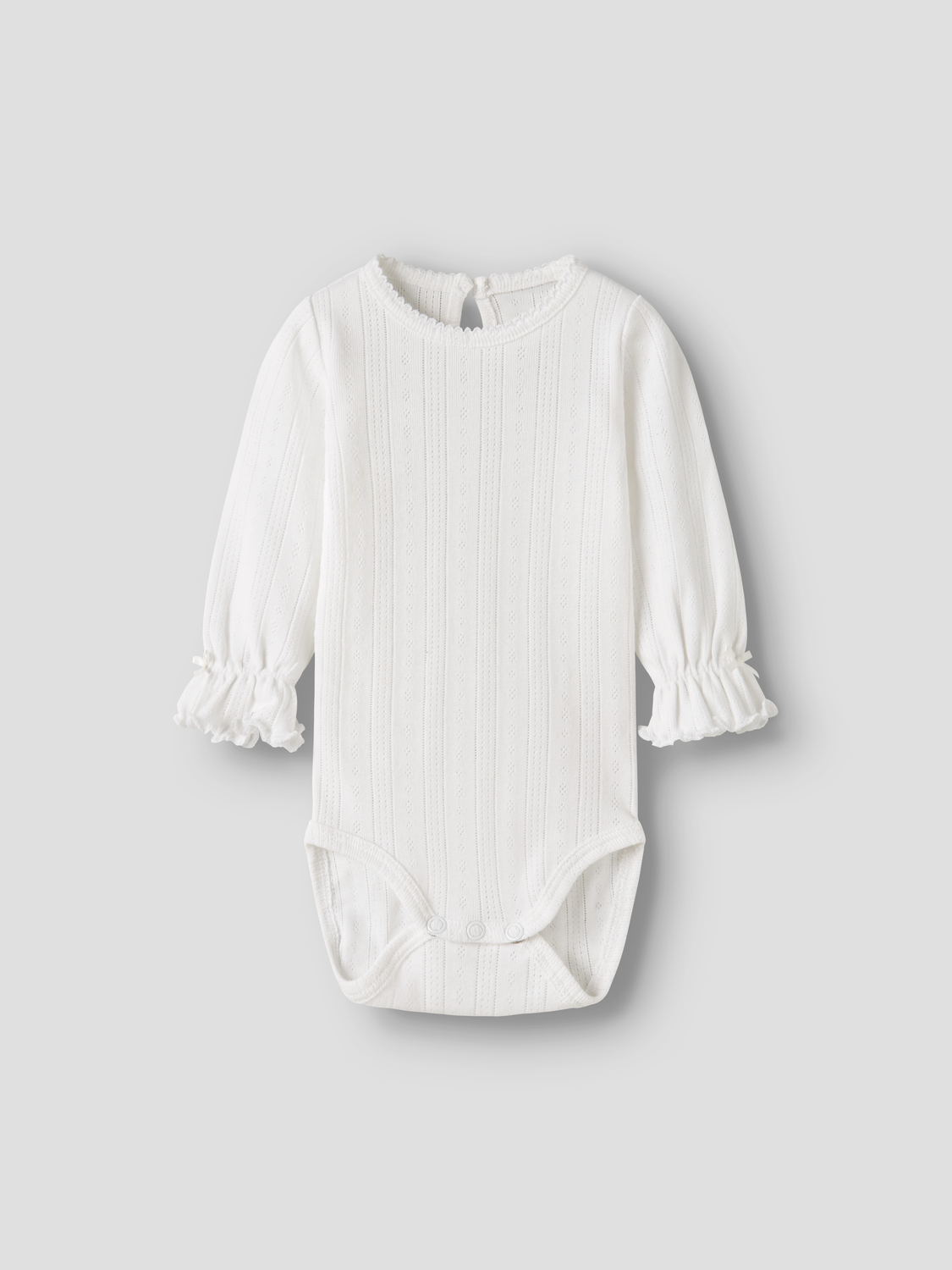 HAPPY Body - Bright White i Bright White, framifrån – Name it, 13261558