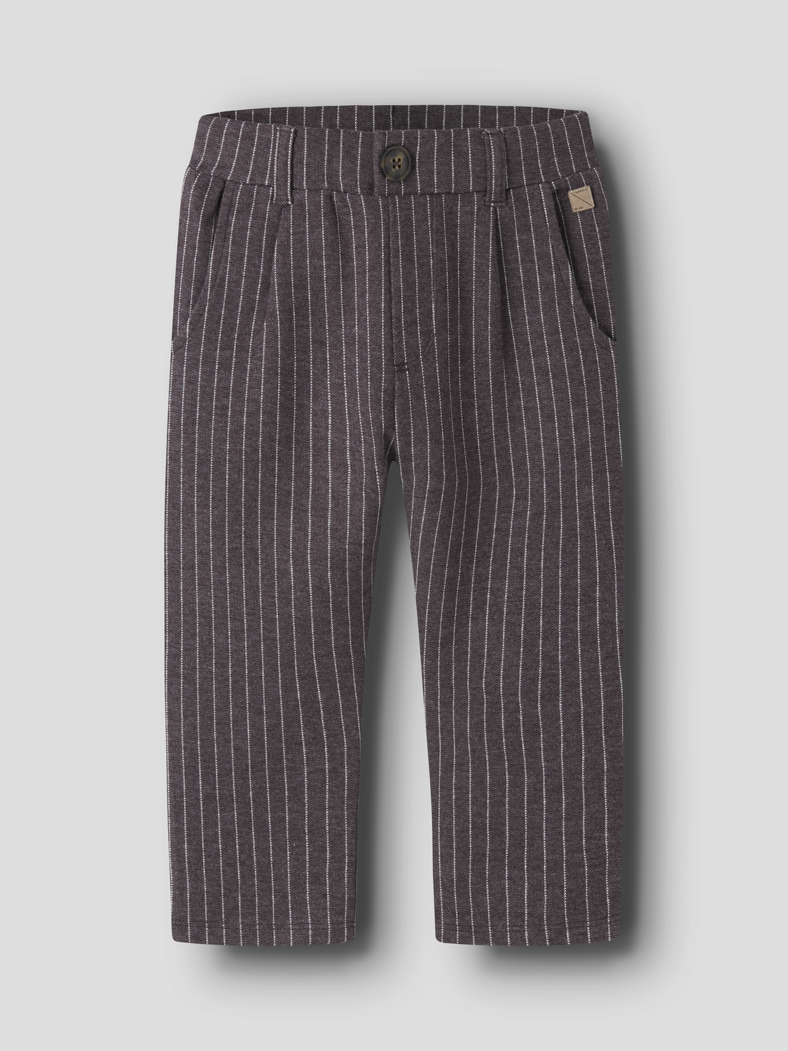 ROBINO Trousers - Chocolate Plum i Chocolate Plum, framifrån – Name it, 13223833