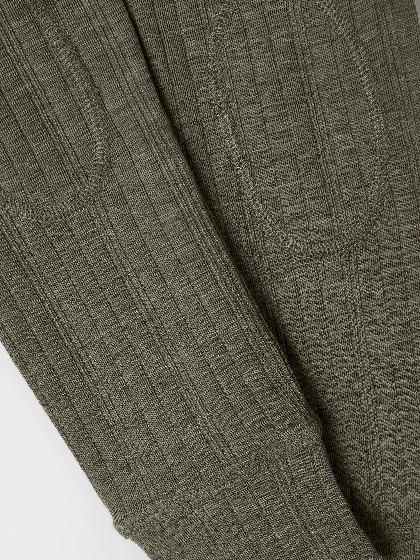 NMMWANG WOOL NEEDLE LEGGINGS