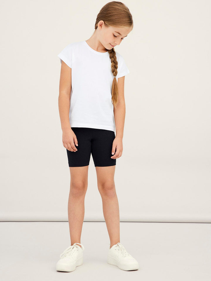 Svarta 2-pack cykelbyxor i bomull till flicka. Tjej biker shorts i kort cykelbyxa modell till barn och ungdom från Name it.
NKFVIVIAN 2P SOLID SHORT LEGGING NOOS

13191810