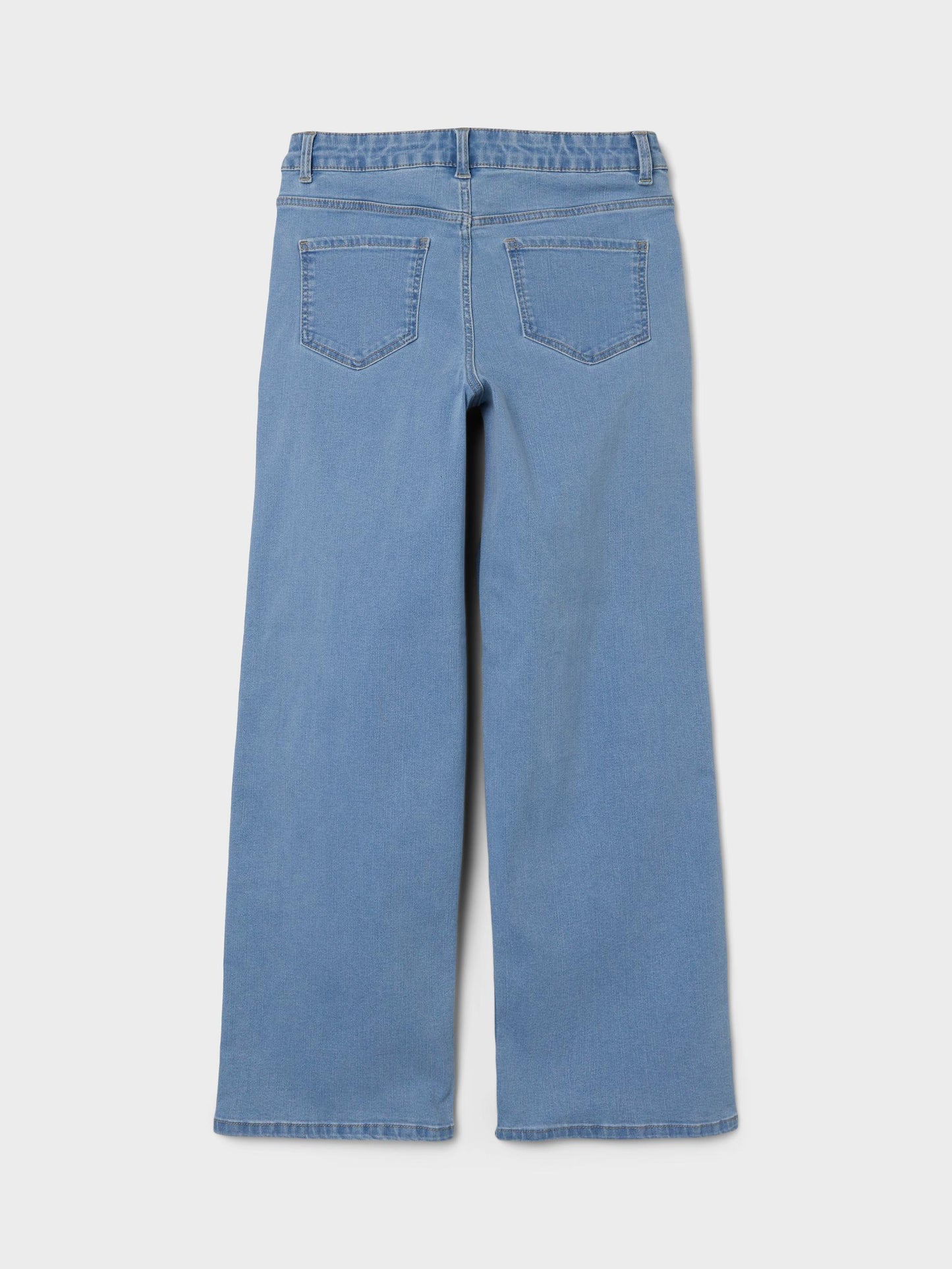 Jeans hög midja, wide