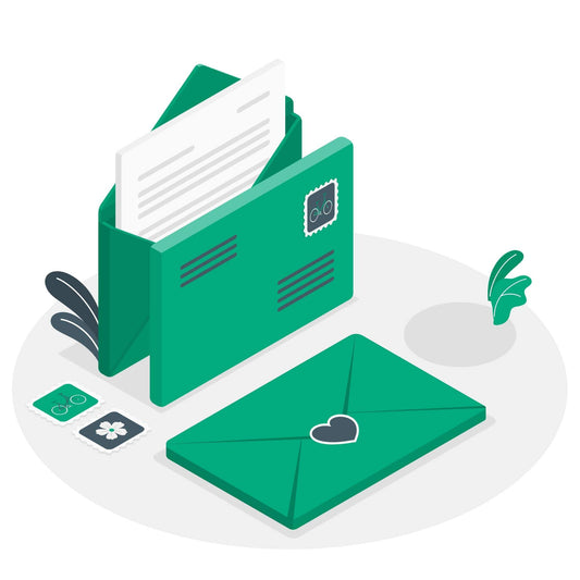 Gratulationshälsn. / Meddelande